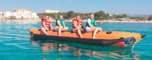 servicio banana boat ski pepe watersports ibiza en es canar